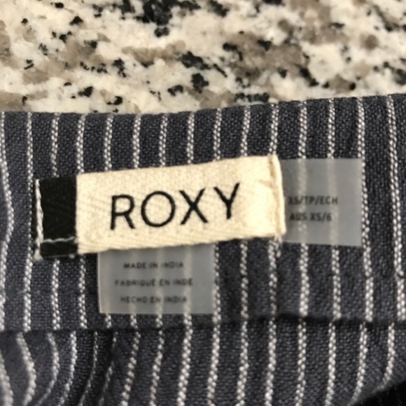 Roxy Ferry Escape Wrap Skirt In Navy/White Stripe - Picture 14 of 16